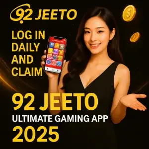 LOGIN TO CLAIM BONUS IN 92 JEETO APP